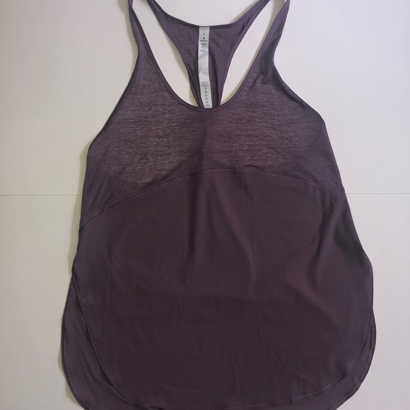 lululemon athletica Tops - Lululemon Purple Twist Back Tank 6